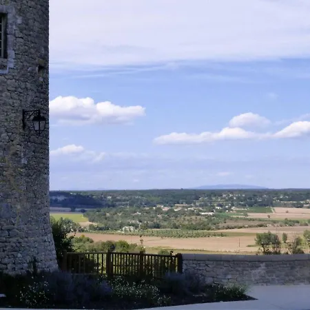 Pretty Stone House With Terrace And Garden, Lussan Holiday home